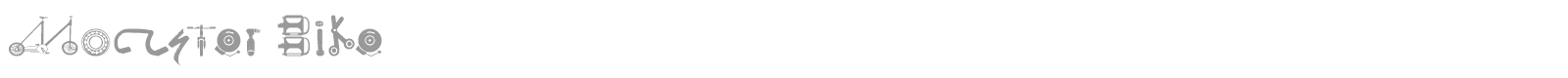 Monster Bike font preview